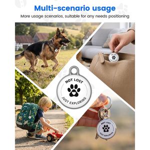 Rastreador GPS VVyL para mascotas, perros y gatos pequeños, con Bluetooth, seguimiento en tiempo real, resistente al agua, con aplicación para Android iOS, 365 días de duración de la batería - Product Image 4