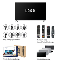 Televisor Inteligente QLED de 65 Pulgadas, Pantalla 4K UHD con Amplio Ángulo de Visión para el Hogar