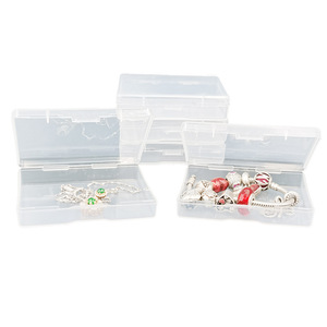 Factory wholesale plastic <b>boxes</b> for jewelry, pills, <b>small</b> items, transparent storage, portable storage jewelry. - Product Image 2