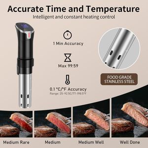 Nhà Máy Bán buôn chân không sous vide Wifi nồi Máy chậm bếp và sous vide hộ gia đình nhiệt độ thấp sous vide nấu ăn - Product Image 2