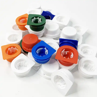 Bouchons de bouteilles en PET à visser anti-effraction, logo personnalisé, durables, écologiques, fermeture pour boissons