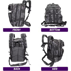Sac à dos de pêche avec porte-cannes, échantillon gratuit, en tissu Oxford 900D résistant à l'eau, grand sac de rangement pour matériel de pêche - Product Image 5