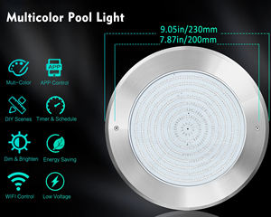 35W RGBW 12V Wifi Tuya Slim Flat Underwater Lamp 316SS Resin Filled LED Swimming <strong>Pool</strong> <strong>Lights</strong> for Piscina - Product Image 2