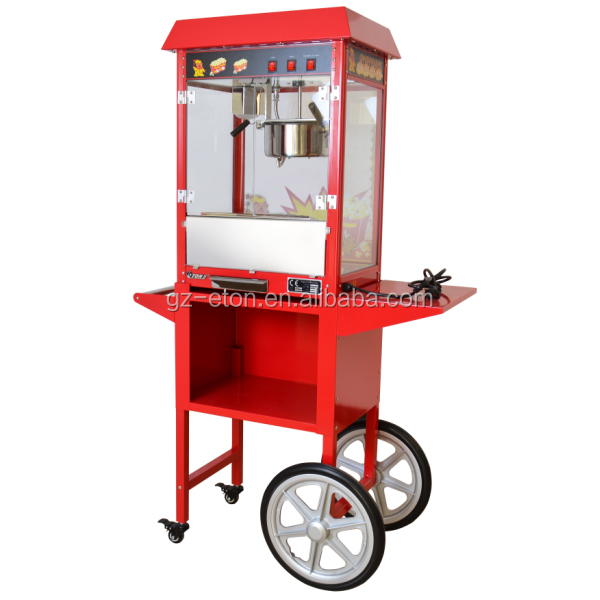 [ETON] ETL A énuméré 8 Oz Pop-Corn machine avec chariot