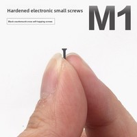 Vis autotaraudeuses cruciformes électroniques métriques YI QUAN M1, noircies et trempées, pour la réparation de téléphones portables et d'ordinateurs portables
