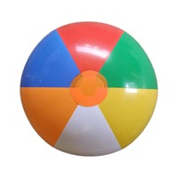 Logo personnalisé promotionnel ballons de plage gonflables en PVC ballons d'eau gonflables bon marché