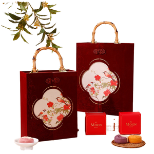 <span class=keywords><strong>2025</strong></span> tùy chỉnh mới sang trọng trung thu Lễ Hội Hộp Quà Tặng 6-12 gói lòng đỏ giòn băng da Mini <span class=keywords><strong>Cupcake</strong></span> bánh trung thu tái chế xử lý bọt biển - Product Image 1