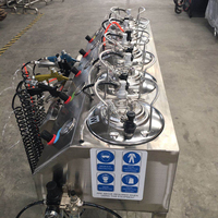 Machine de revêtement sous vide PVD au chrome, placage au chrome à base d'eau pour substrats en plastique et en métal pour la peinture
