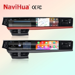 Navihua Android Car Radio Co-pilot Entertainment for Porsche Macan 2014-2017 Dual <b>Screen</b> GPS Navigation Carplay Radio Multimedia - Product Image 2