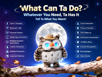 Robot compagnon IA, jouet vocal IA, chat vocal, apprentissage interactif, jeu éducatif, Saimi Intelligence Artificielle