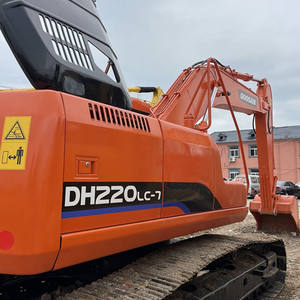 En Oferta, Excavadora de Cadenas Doosan DH 220 Usada de Alta Calidad a Precio de Fábrica, con Cucharón con Pinza - Product Image 4