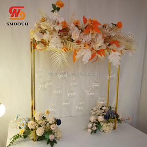 SMOOTH New Product Modern Wedding Party Decoration Metal Gold Flower <b>Stand</b> Luxury Table Centerpieces for Banquet Events - Product Image 1