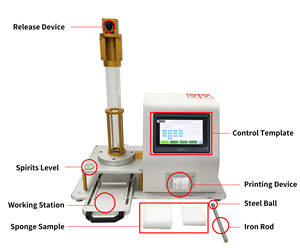 Schwammkugel-Rück prall tester zur Messung der Sprungkraft | ISO-zertifiziert | Sicherheits prüfmaschine für Sportgeräte und Spielzeuge - Product Image 4