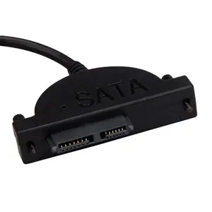 笔记本光盘驱动器用光学6P + 7P SATA至USB2.0电缆