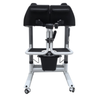 Chaise de transfert électrique avec cadre de levage corporel, fauteuil roulant médical et orthopédique fiable pour des transferts de patients sécurisés
