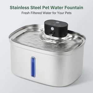 Fontaine à <span class=keywords><strong>eau</strong></span> automatique pour chat et <span class=keywords><strong>chien</strong></span> en acier inoxydable <span class=keywords><strong>5L</strong></span> 169oz, facile à nettoyer, 3 modes de débit d'<span class=keywords><strong>eau</strong></span>, <span class=keywords><strong>distributeur</strong></span> d'<span class=keywords><strong>eau</strong></span> pour animaux de compagnie - Product Image 3