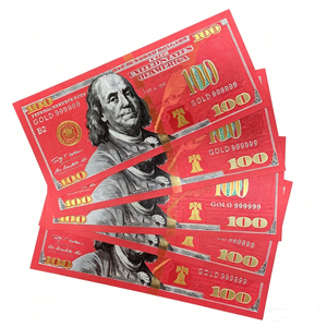 Billetes <span class=keywords><strong>de</strong></span> Dólar Estadounidense en Oro Negro <span class=keywords><strong>de</strong></span> 24K, Lámina Dorada <span class=keywords><strong>de</strong></span> <span class=keywords><strong>100</strong></span> Dólares, Dinero Ficticio, Impermeable, Recuerdo Conmemorativo, Colección <span class=keywords><strong>de</strong></span> Billetes - Product Image 3