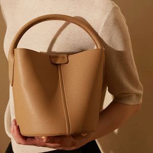 Sac à main en cuir pleine fleur Asuwish pour <span class=keywords><strong>femme</strong></span>, sac seau, sac bandoulière, articles en gros directement de Chine, livraison gratuite - Product Image 1