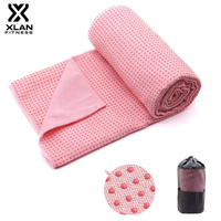 Serviettes et couvertures de yoga XLAN, tapis de yoga et tapis de fitness - fibres ultra fines + particules de résine, longueur 183 cm, fournitures de yoga pour femmes
