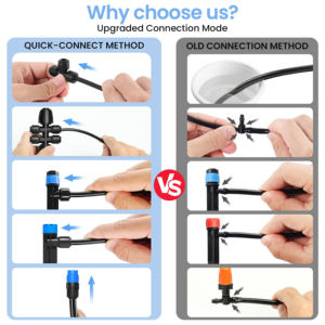 <span class=keywords><strong>Irrigazione</strong></span> <span class=keywords><strong>a</strong></span> <span class=keywords><strong>Goccia</strong></span> per Agricoltura e Giardinaggio con Sistema di Nebulizzazione - Product Image 5