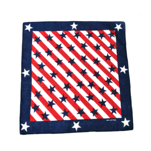 Pañuelo para la Cabeza con Bandera de Canadá y la Caribe, Estilo Vaquero, de Algodón, Personalizado, Popular - Product Image 6