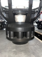 Subwoofers N40H NEO de 12 et 15 pouces, 4000WRMS, bobine de 4 pouces, fil rond en aluminium, 33FS, pour installation sous le siège, SPL, basses profondes, voiture, moto, etc.