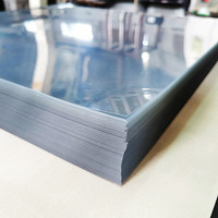 APET rigide PETG RPET rouleaux de feuille de plastique transparent 0.15-2mm d'épaisseur taille personnalisée pour l'emballage d'impression de découpe de formage sous vide