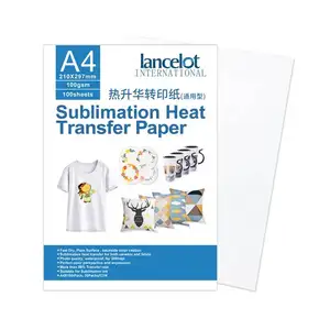 Schnelltrocknungs-Wärmeübertragungs-Sublimationspapier für dunklen Stoff Transferdruck Wärmeübertragungs-Druckpapier und individuelles T-Shirt