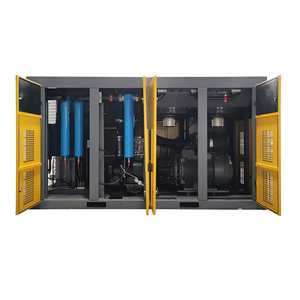 अंतर्निहित एयर ड्रायर कंप्रेसर, 110kw 150] cfm, कार्यशाला के लिए सभी में एक अंतरिक्ष बचत डिजाइन - Product Image 1