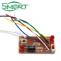Électronique Intelligente : Télécommande RC 2 Canaux 27 MHz, Circuit Émetteur-Récepteur, Antenne, Assemblage PCBA pour Voiture, Camion, Jouet