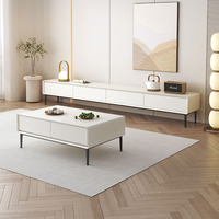 Meuble TV en bois massif nordique, moderne et luxueux, adapté au salon, à la maison, aux petits appartements, blanc, sur pieds hauts, avec rangement pour téléviseurs