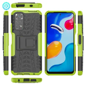 Roiskin cell phone case with magnetic phone holder for Xiaomi Redmi Note 11S mobile phone bags cases