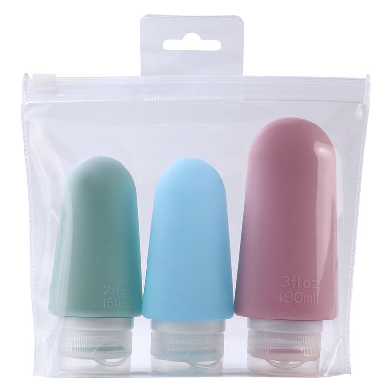 3 pack (2x60ml+1x90ml) with EVA bag