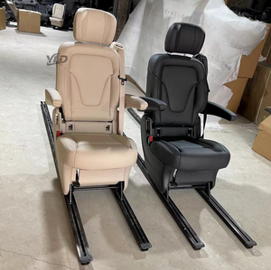 Asiento Original de Cuero Negro YLD 2024 para <span class=keywords><strong>Mercedes</strong></span> Viano <span class=keywords><strong>Vito</strong></span> Clase V, Plegable en Modelos W447/Metris/<span class=keywords><strong>Vito</strong></span>/V250/V300 - Product Image 5