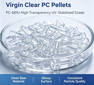 Granulés de polycarbonate vierges transparents PC-681U, résistants aux UV, à viscosité moyenne, pour éclairage extérieur et abat-jour - Product Image 6