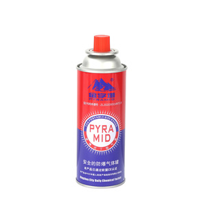 Cartucho de Gas Butano Portátil Pyramid para Estufa de Camping 230G Seguro a Prueba de Explosiones - Product Image 1