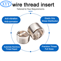 Aerospace Grade Silver Plated Wire Thread Inserts High Temperature Anti Seize Thread Inserts