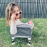 Mesa de bandeja extraíble portátil y ligera, asiento de bebé, sillas de playa plegables para Picnic, silla de comedor de alimentación para niños, silla de plástico