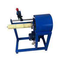 Machine de découpe de tubes en papier de petite taille, machine de découpe de tubes en papier simple, découpe manuelle de tubes en papier courts à axe simple