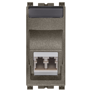 ซ็อกเก็ตโลหะออปติคอลแบบหลายช่อง 50/125 Lc ขนาด 4.1 x 2.8 x 5.3 สำหรับการเชื่อมต่อไฟเบอร์ออปติก - Product Image 1