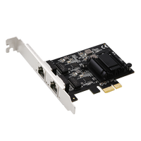 Adaptador de Red Realtek 8125B de Doble Puerto PCIe 3.0 100/1000M/2.5G RJ45, Tarjeta Ethernet LAN PCIe X1 de 8G/S, Interna