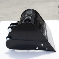 Tarière hydraulique universelle pour fendeuse de bois, adaptée à la plupart des excavatrices et des mini-chargeuses compactes