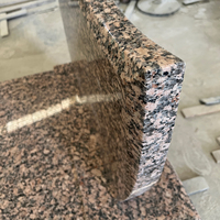 Pierre naturelle Design simple Pierres tombales en granit brun baltique indien Pierre tombale et monument commémoratif Pierre tombale