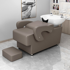 Chaise de lavage pour spa capillaire, équipement de salon, lavabo pour spa capillaire, lavabo à cascade pour shampooing, lavabo et chaises de salon - Product Image 2