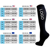 Chaussettes de cyclisme en éponge de haute qualité pour hommes, chaussettes de sport de Compression infirmière personnalisées pour unisexe