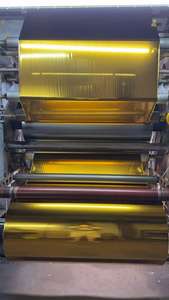 Rouleaux <span class=keywords><strong>de</strong></span> <span class=keywords><strong>film</strong></span> PET métallisé or argent, résistant à l'humidité, pour emballage artisanal et décoration <span class=keywords><strong>de</strong></span> Noël - Product Image 6