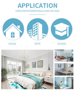 Pintura acrílica a base de agua, pintura de pared Interior de limpieza <span class=keywords><strong>General</strong></span> - Product Image 4