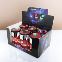 WAWA Vente en gros Meilleure vente Cendrier de voiture rond 80mm moderne portable en ABS de haute qualité avec lumière LED et bac à mégots pour magasin de tabac