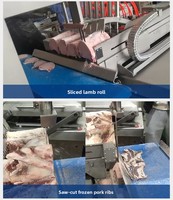 Mesin Gergaji Tulang CNC Otomatis Penuh untuk Industri, Pemotong dan Pengiris Ikan Beku, Daging Babi, Daging Sapi, Tulang Domba, Peralatan Lini Pengolahan Makanan