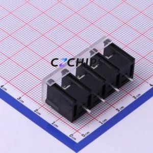 KF38C-8.25-4P Barrier Terminal Block Through hole Component (THT),P=8.25mm Connector With Cover Plate 8.25mm 1x4P Straight Pin - Product Image 2